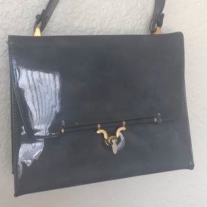 Triangle New York hard case mini bag vintage